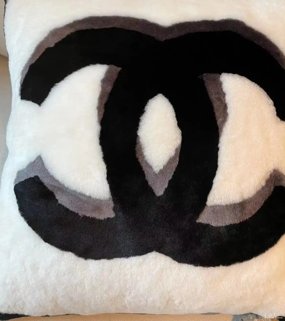 PILLOW SHEARLING THROW COCO 0619